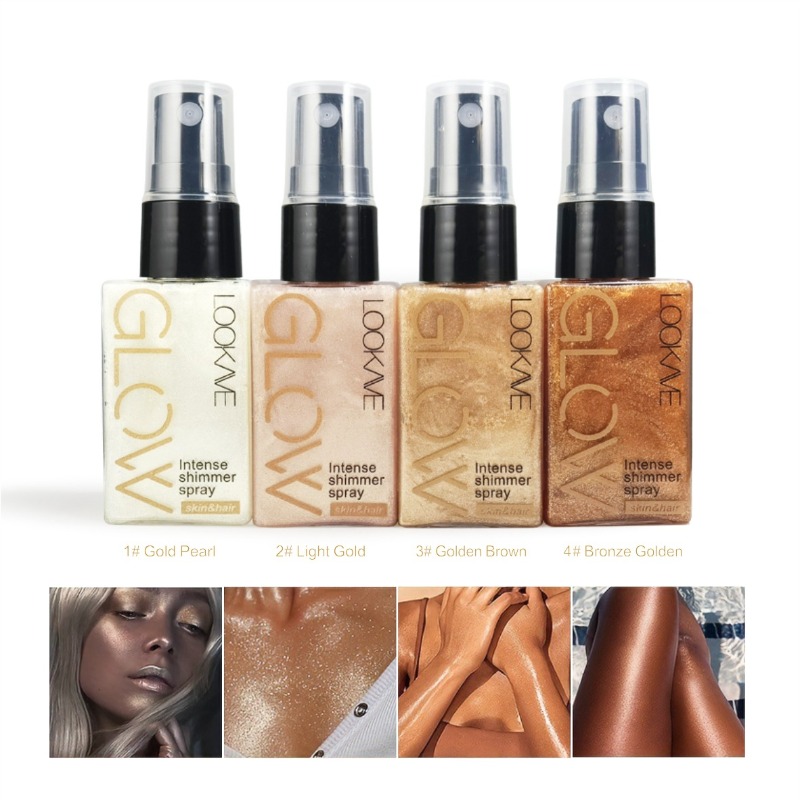 Shimmer Oil Spray Waterproof L - Body Shimmer Lotion review and price