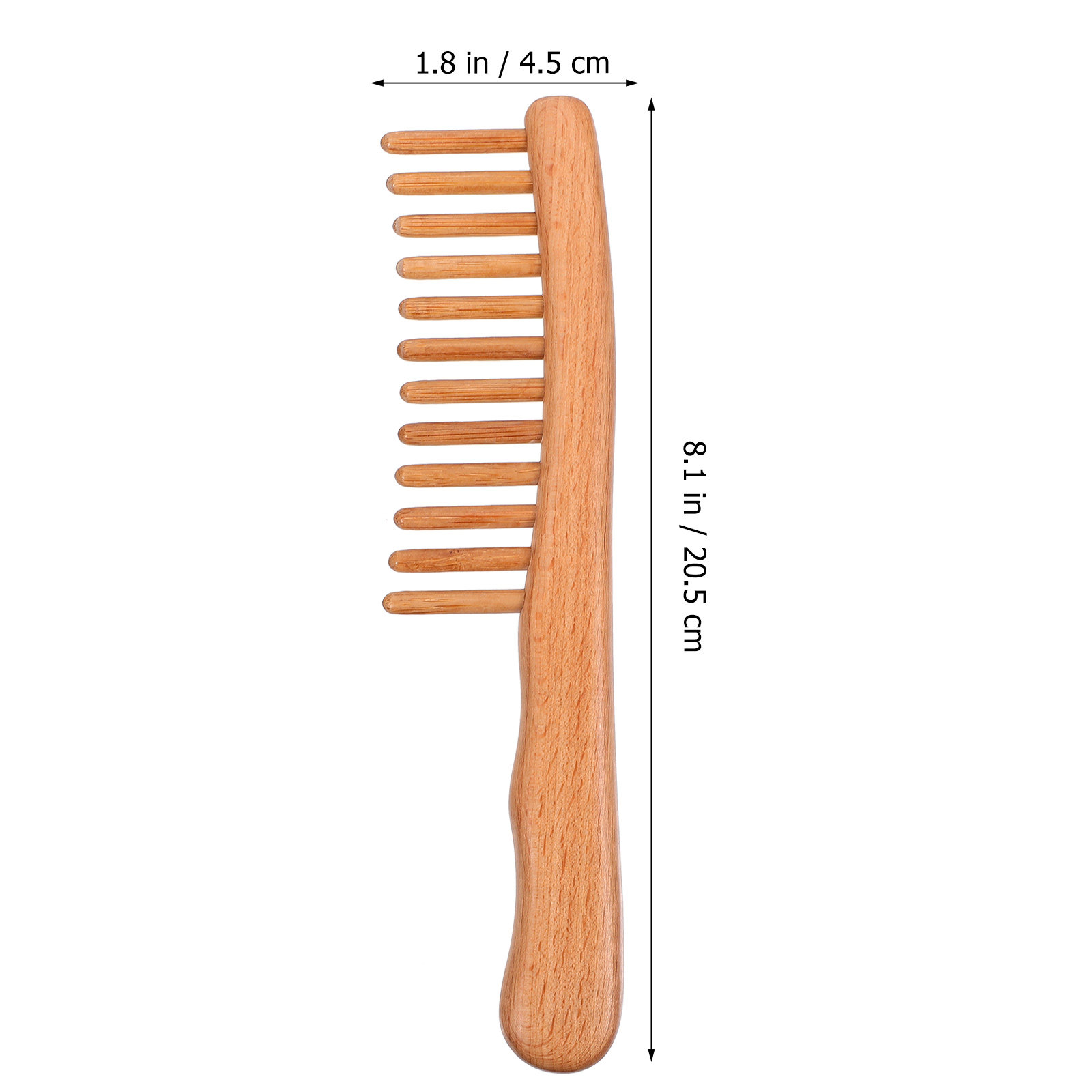 1Pcs Polished Natural Wood Mas - Hair Scalp Massager review and price