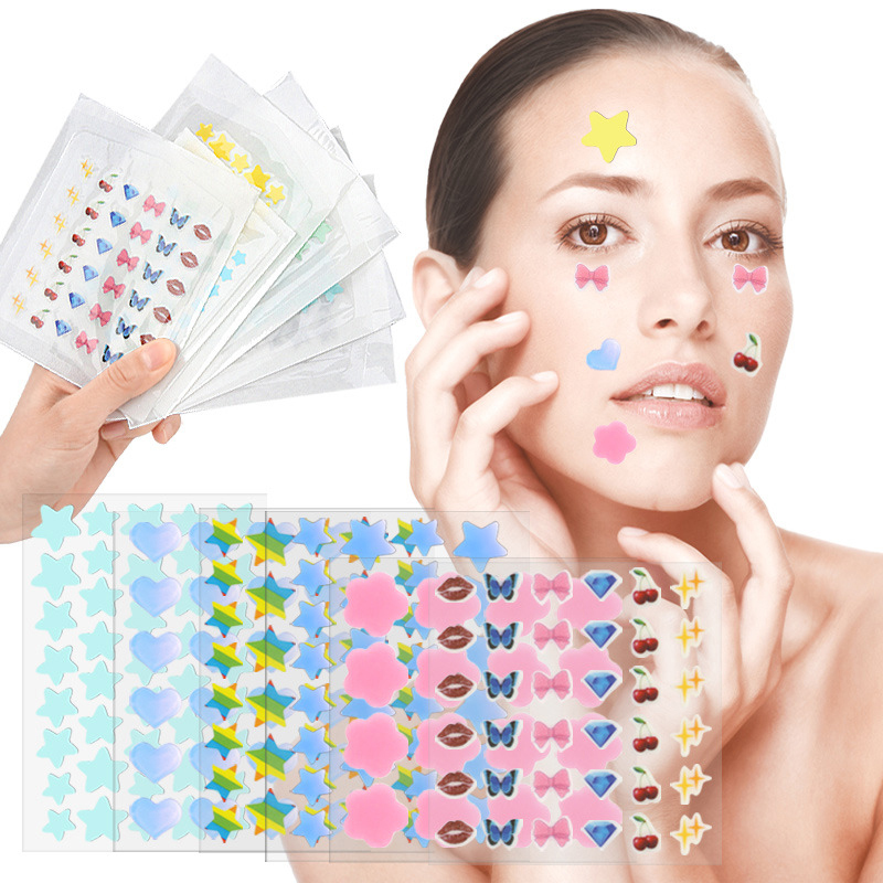 Color Cartoon Acne Patch Skin  - Beauty With Makeup review and price