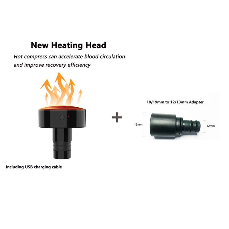 New Heat Fascia Gun Massage He - Hair Scalp Massager review and price