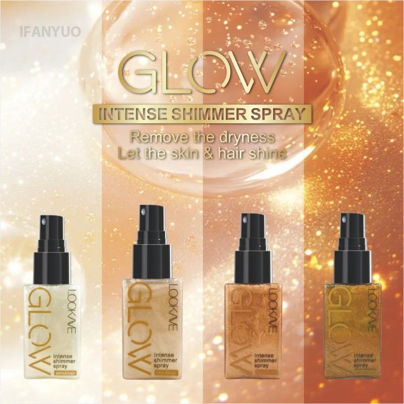 Pearlescent Glitter Spray Shim - Body Shimmer Lotion review and price