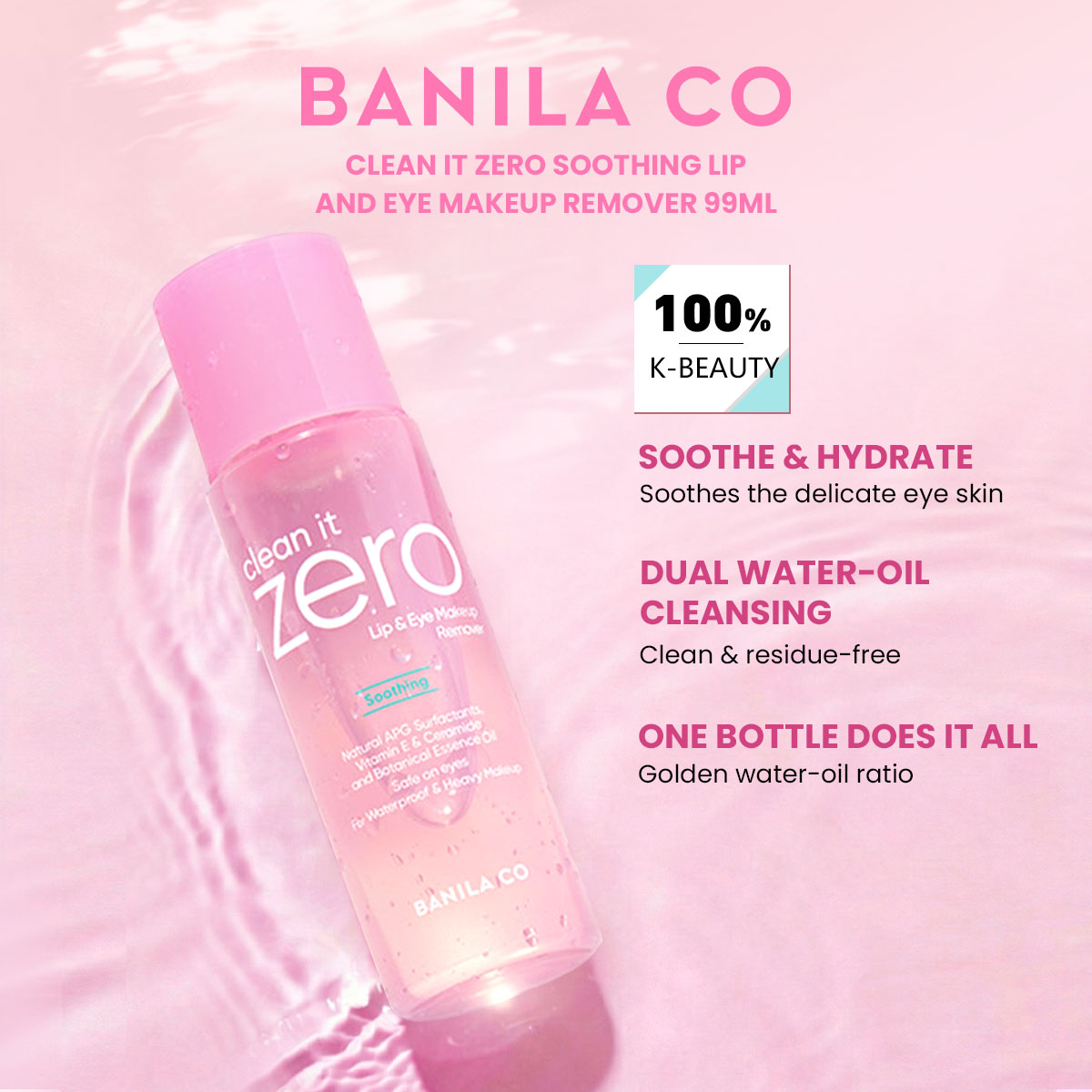 BANILA CO Clean it Zero Soothi - Beauty With Makeup review and price