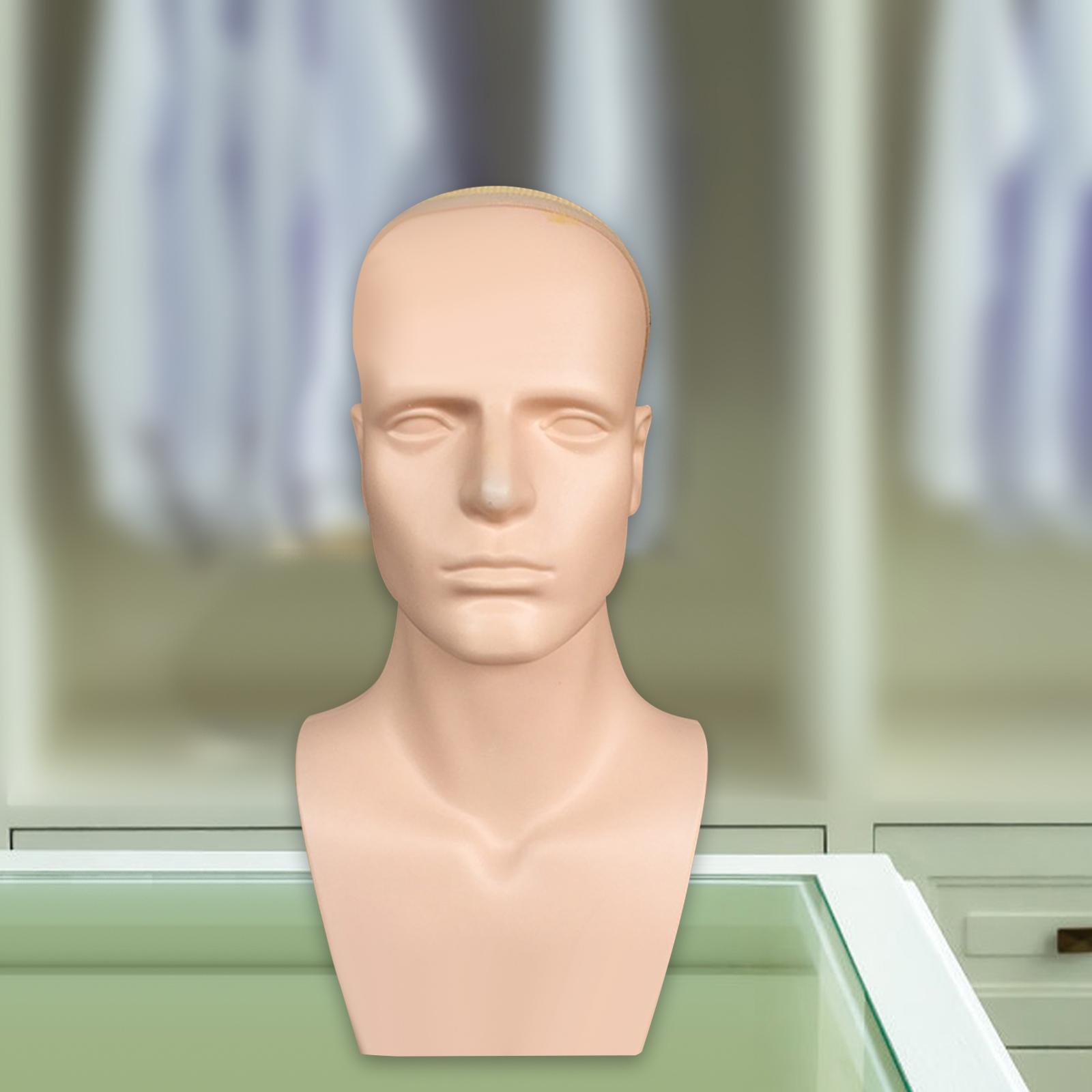 Male Mannequin Head with Shoul - Beauty Makeup Training review and price