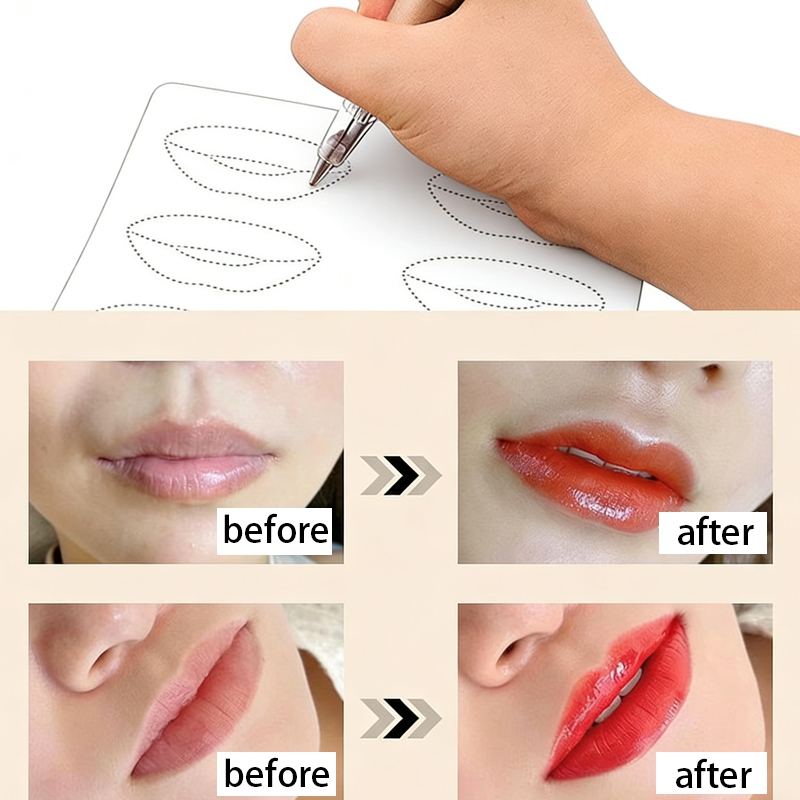 Silicone Tattoo Lips Practice  - Beauty Makeup Training review and price