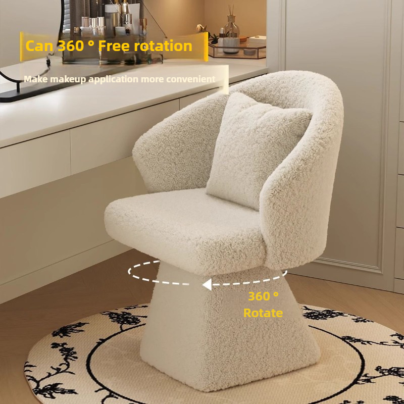 Dressing Table Chair, Rotatabl - Beauty With Makeup review and price