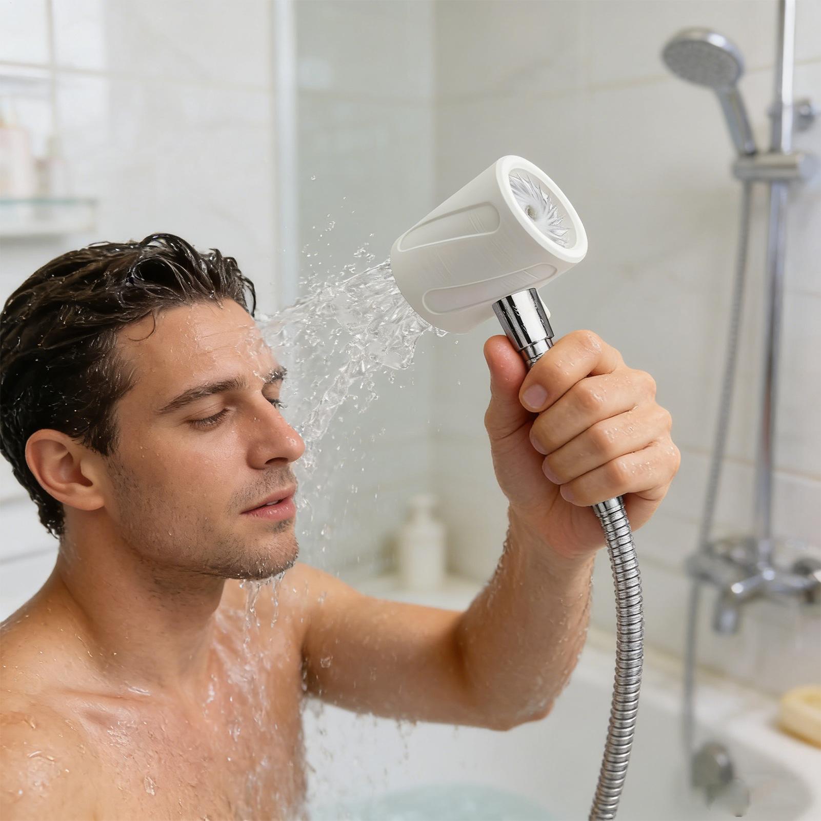 Men's Shower Head High Pressur - Hair Scalp Massager review and price
