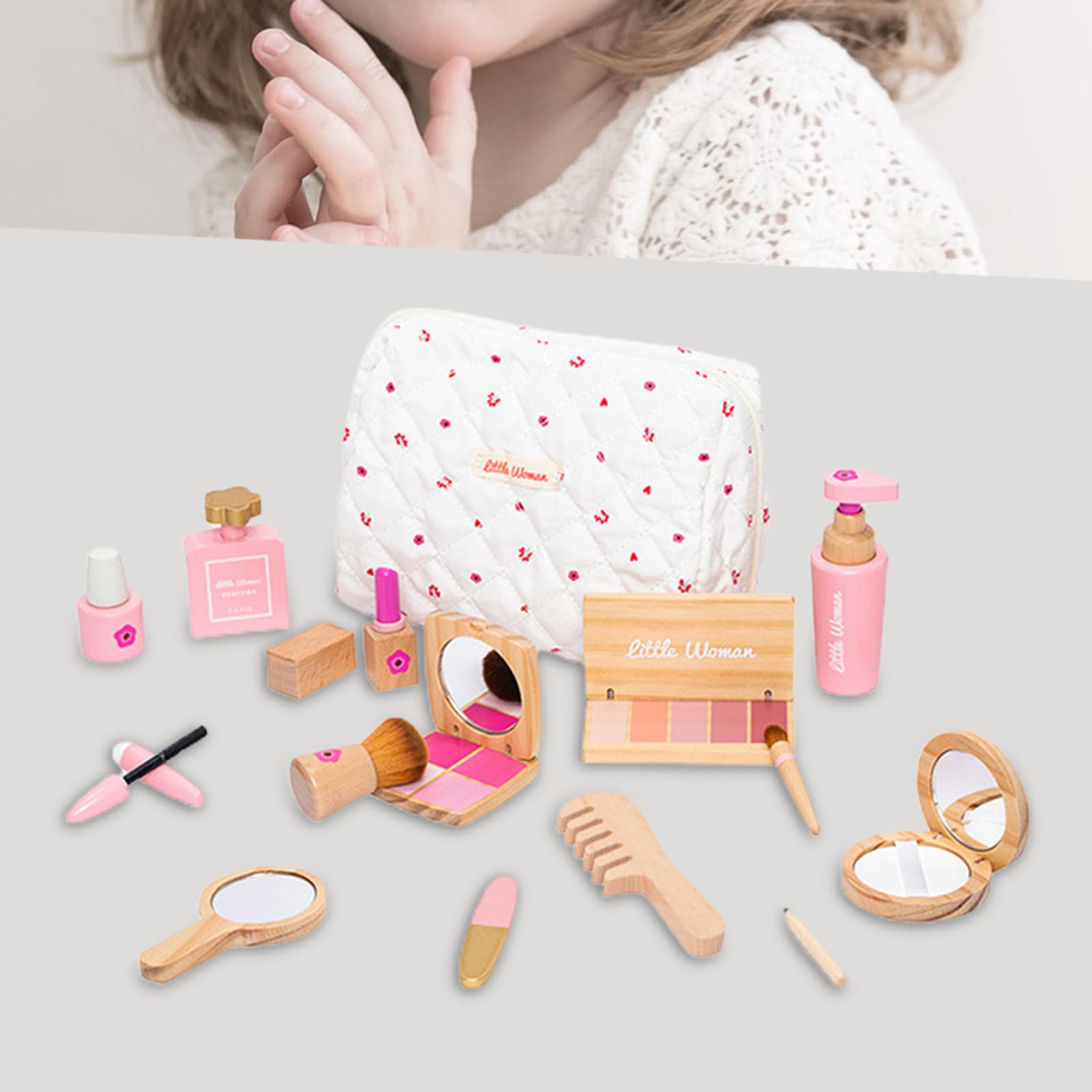 Makeup Toy Kits Wooden Makeup  - Beauty Makeup Games For Girls review and price