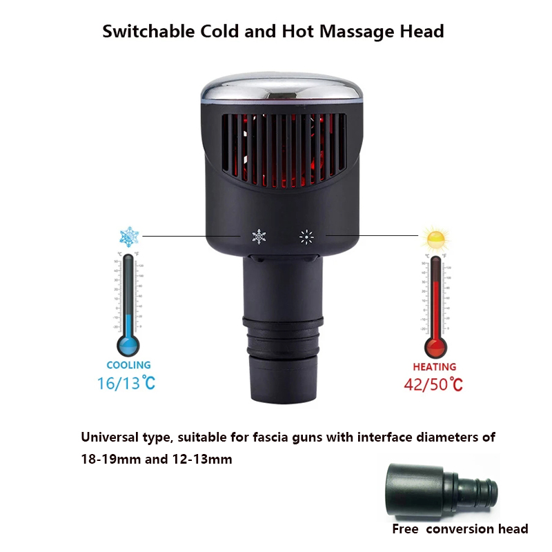 New Heat-Cold Fascia Gun Massa - Hair Scalp Massager review and price