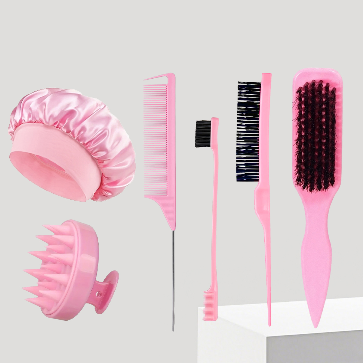 6pcs hair styling tool set - s - Hair Scalp Massager review and price