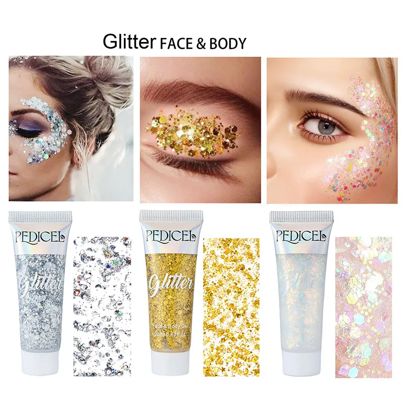 Face Glitter Gel Cream Jewels  - Body Shimmer Lotion review and price