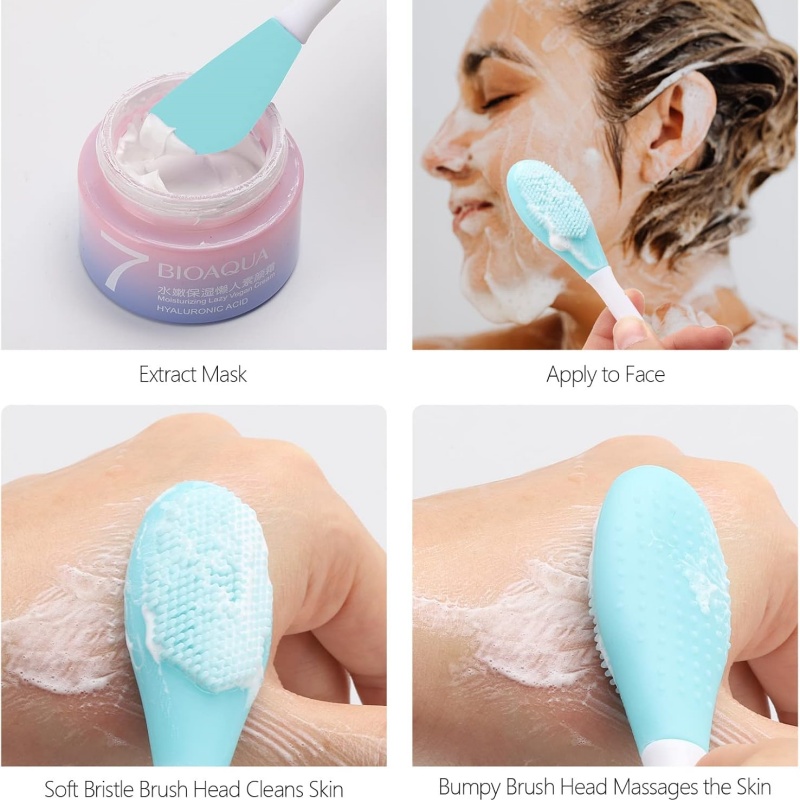 Professional Silicone Mask Bru - Beauty Makeup Women review and price