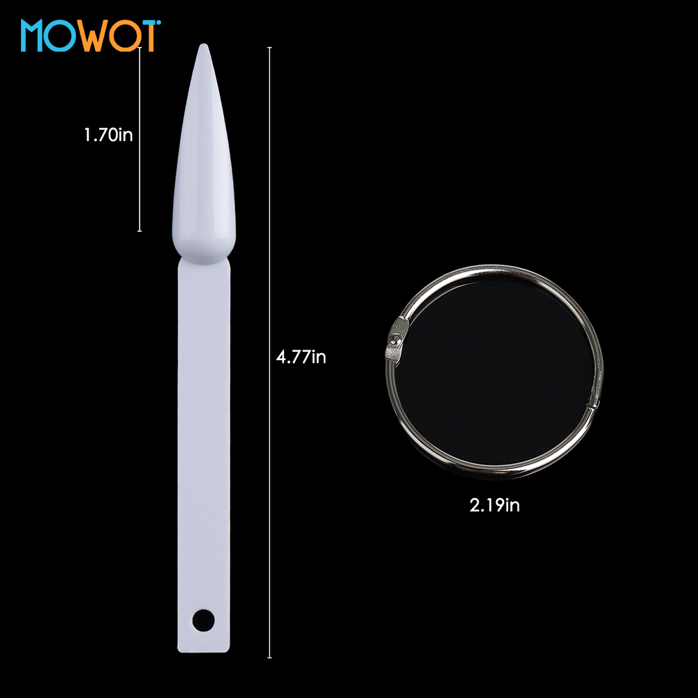 MOWOT 40pcs Stiletto Nail Disp - Contour Palette Stick review and price