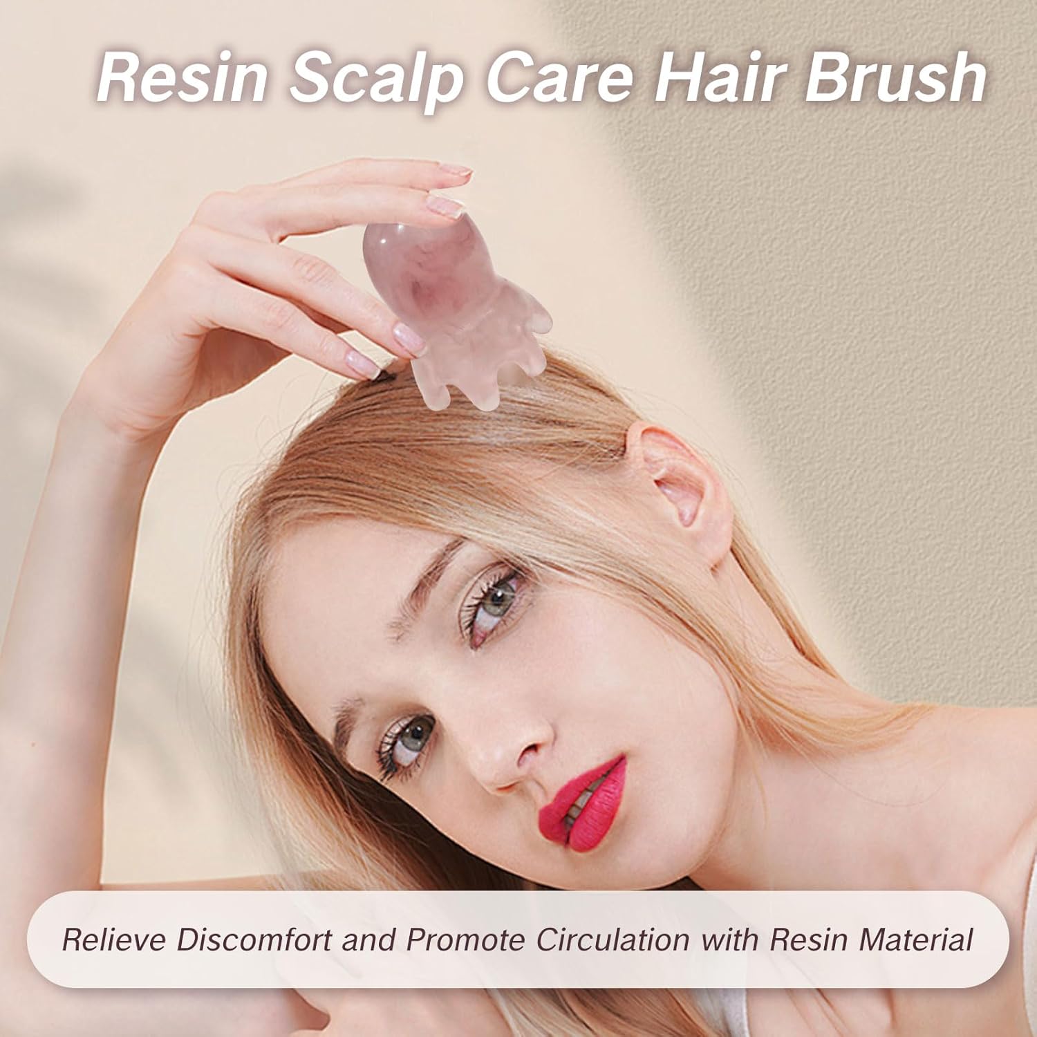 Head Massager Scalp Comb Resin - Hair Scalp Massager review and price
