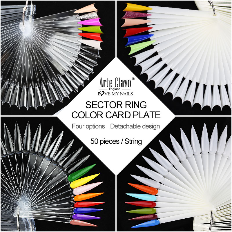 50Pcs False Nail Display Stick - Contour Palette Stick review and price