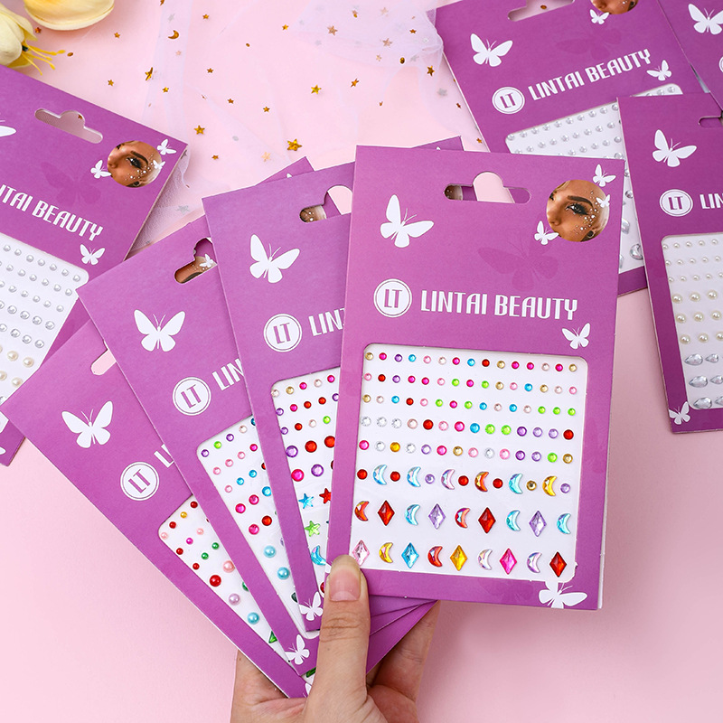 Hot Selling Face Gems Stickers - Beauty With Makeup review and price
