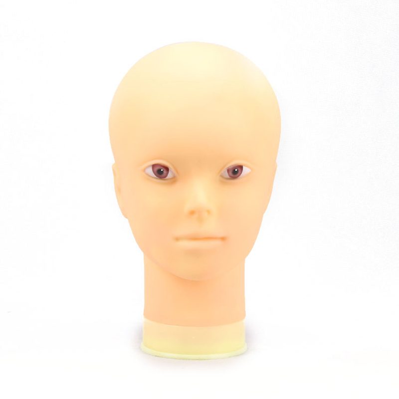 Soft Bald Wig Practice Mannequ - Beauty Makeup Training review and price