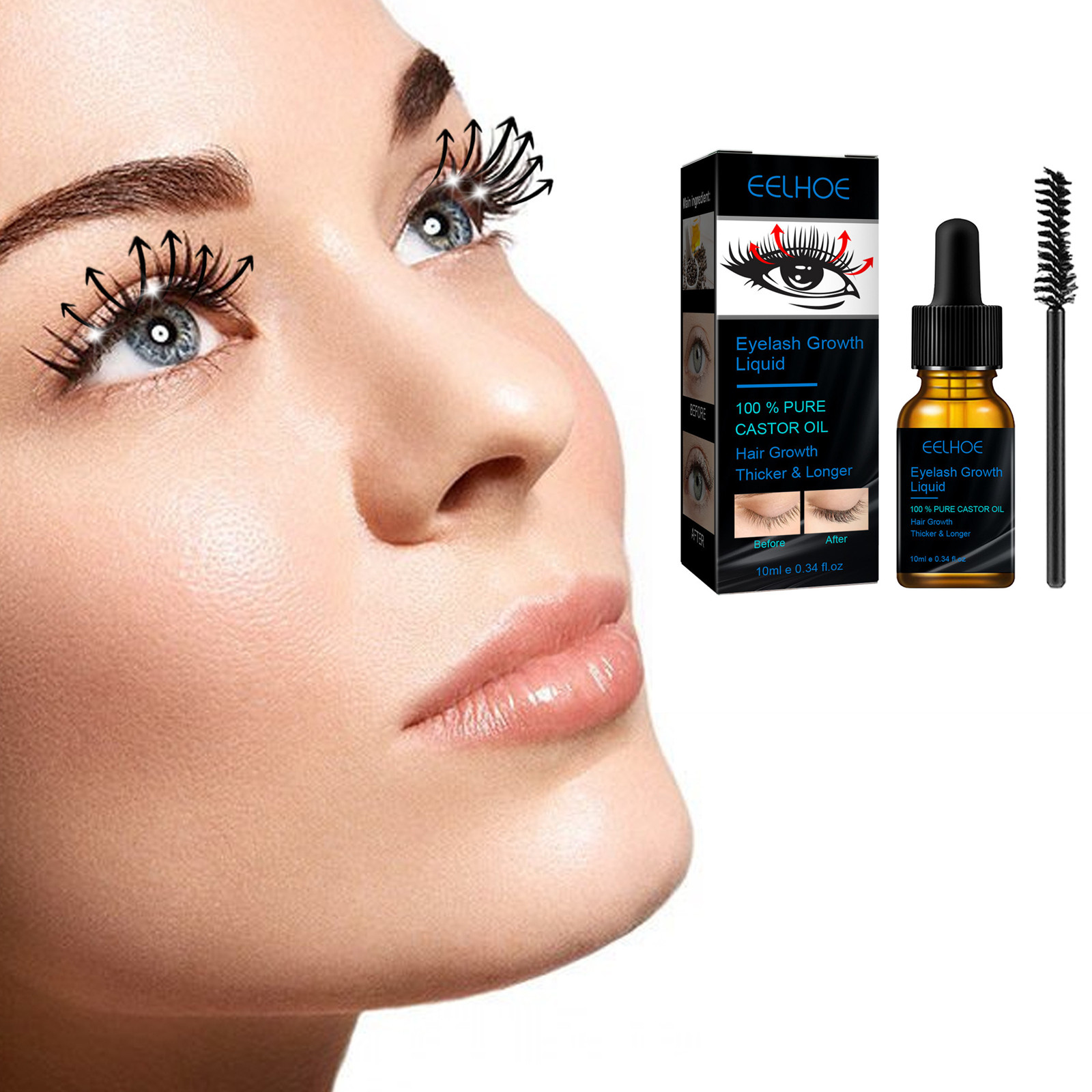 Castor Oil Eyelash Growth Seru - Lash Serum Growth review and price