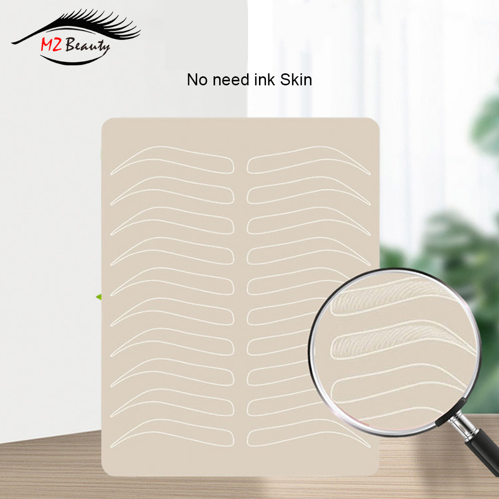 No-Ink Latex Eyebrow Practice  - Beauty Makeup Training review and price