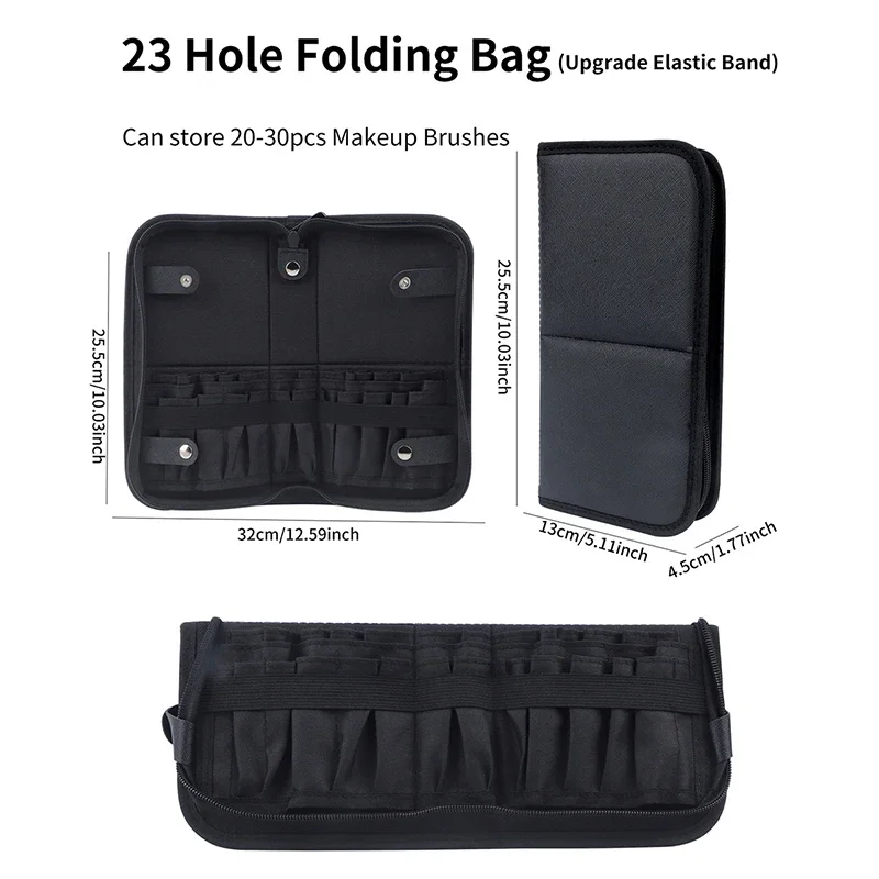 29/23 Holes Foldable Makeup Br - Beauty Makeup Women review and price
