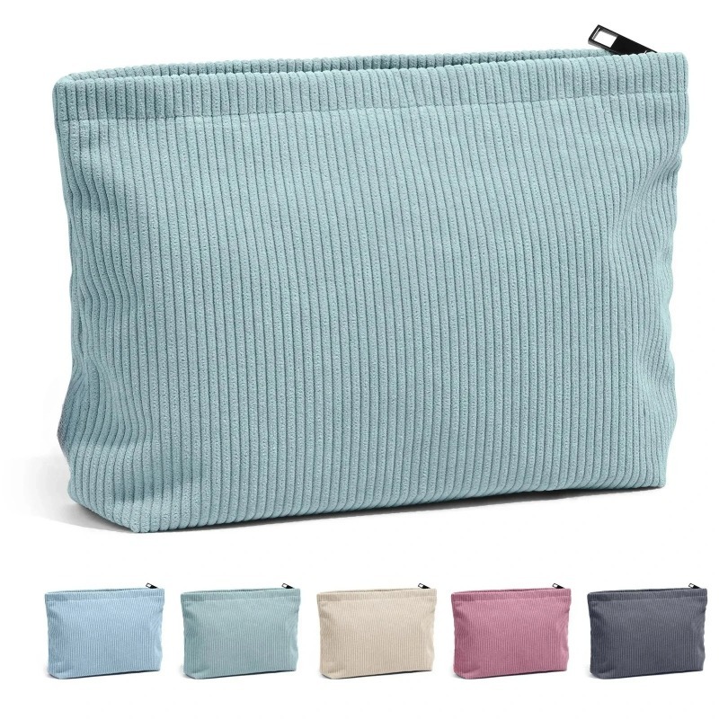 Corduroy Travel Cosmetic Bag P - Beauty Makeup Women review and price