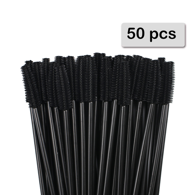 50pcs Silicone Mascara Wands A - Beauty Makeup Women review and price