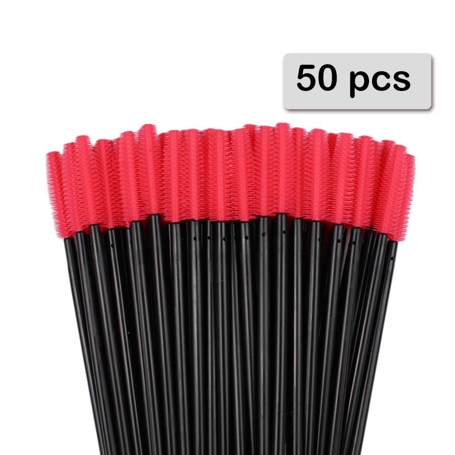 50pcs Silicone Mascara Wands A - Beauty Makeup Women review and price